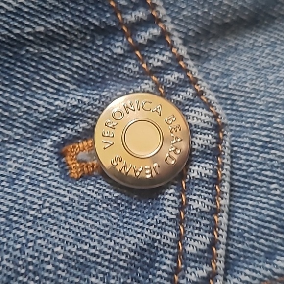 Veronica Beard Blue and Tan Plaid Jacket - Picture 8 of 8